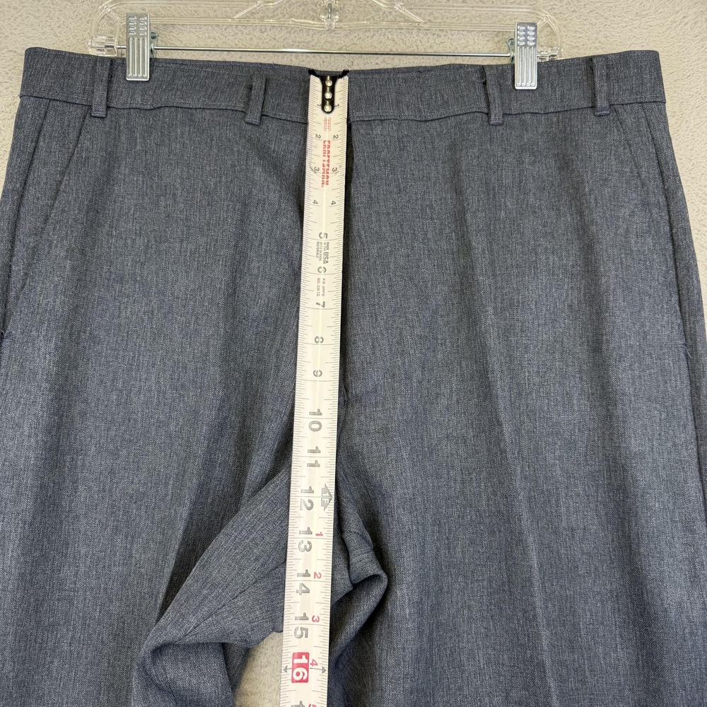 Vintage Levis Action Slacks Pants Mens 36x29 Gray Dress Trousers Classic 80s USA - Picture 9 of 13